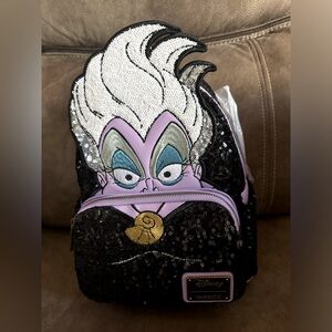 Disney Villian LoungeFly exclusive URSULA brand new in package never worn